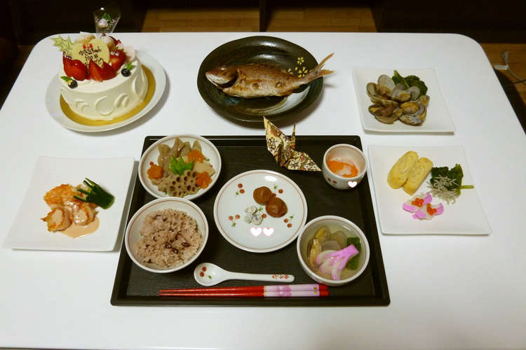 100日おめでとう 愛娘のお食い初め レシピ 作り方 By Yukina ママ クックパッド