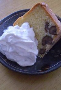 栗のパウンドケーキ～マロンクリーム～