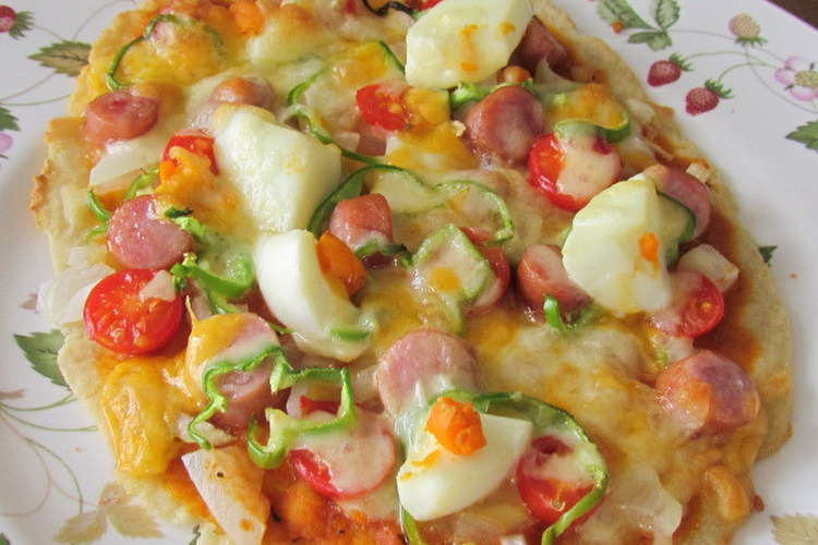 おからと米粉でクリスピーピザ生地 レシピ 作り方 By まさたかまま クックパッド