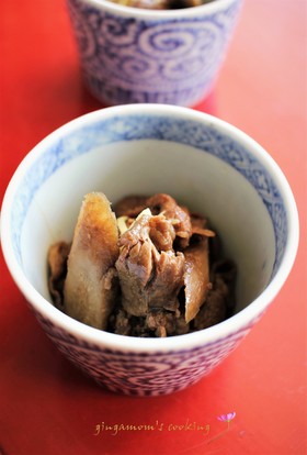 牛肉と牛蒡のしぐれ煮