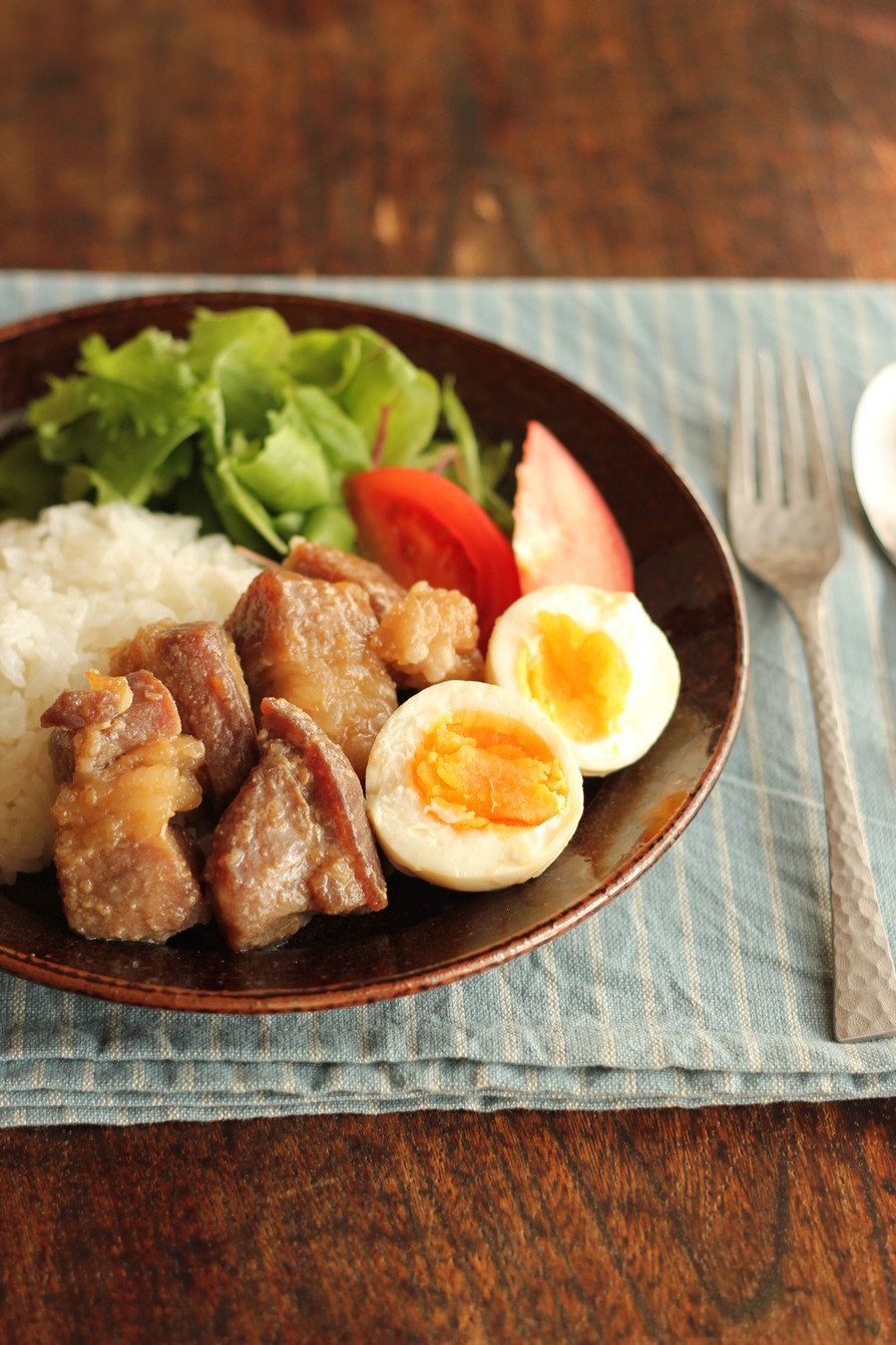 カフェ風☆ベトナムの豚の角煮プレートの画像