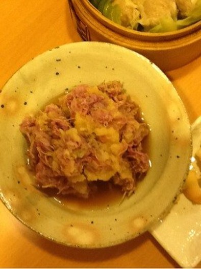 食用菊のおろし和えの写真