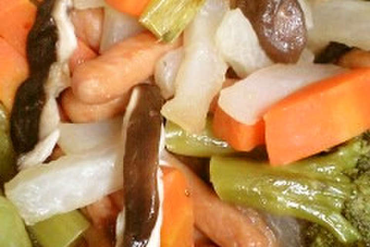伊藤ハムポークビッツの野菜蒸し レシピ 作り方 By Undress クックパッド 簡単おいしいみんなのレシピが356万品