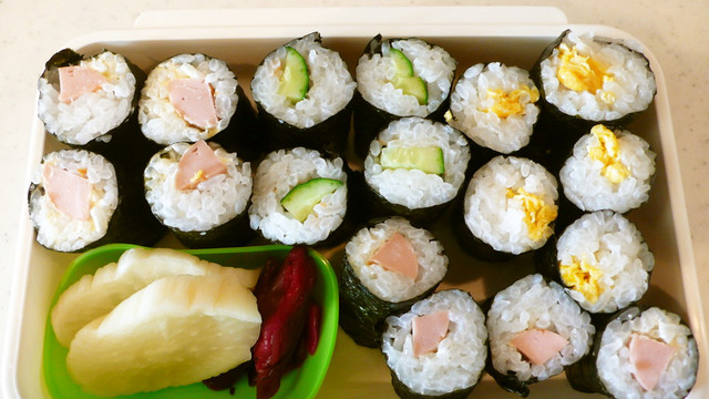 簡単 すぐ出来る海苔巻き弁当 レシピ 作り方 By Horseland クックパッド 簡単おいしいみんなのレシピが355万品