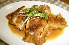 鶏胸肉で★しょうが焼き~