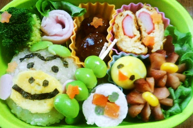 簡単はなかっぱおにぎりのお弁当 キャラ弁 レシピ 作り方 By そのこッッ クックパッド 簡単おいしいみんなのレシピが357万品