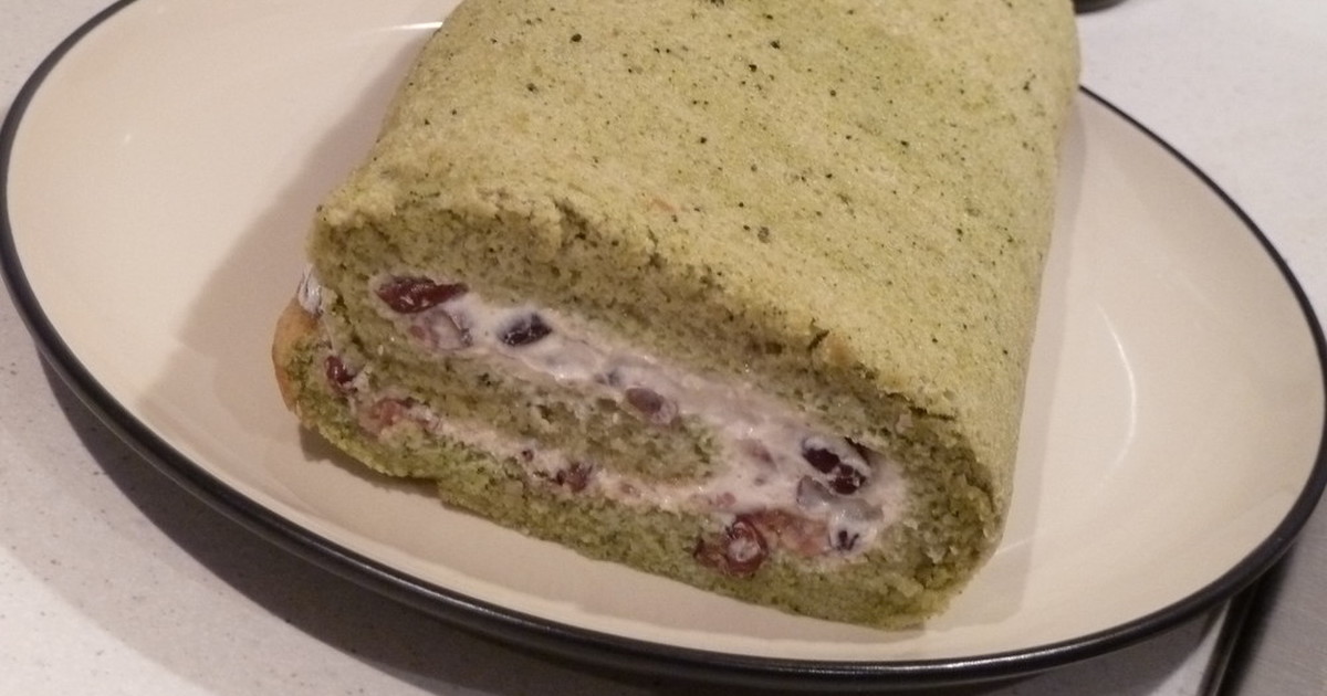 低カロリー抹茶あずきロールケーキ レシピ 作り方 By Maman010 クックパッド 簡単おいしいみんなのレシピが375万品