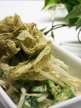 もやし&おくらの『がごめ昆布とろろ昆布』