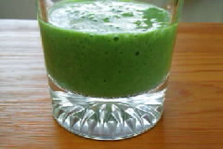 朝の グリーンスムージー レシピ 作り方 By お抹茶まかろん クックパッド 簡単おいしいみんなのレシピが351万品