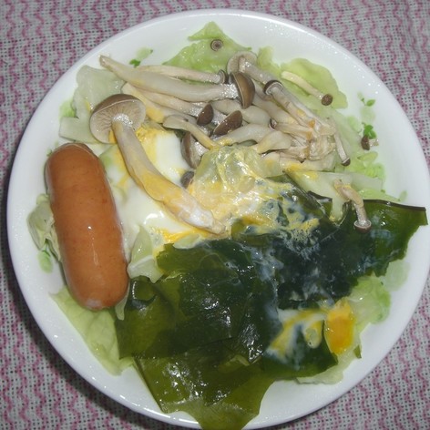 簡単　レンジで温野菜サラダ