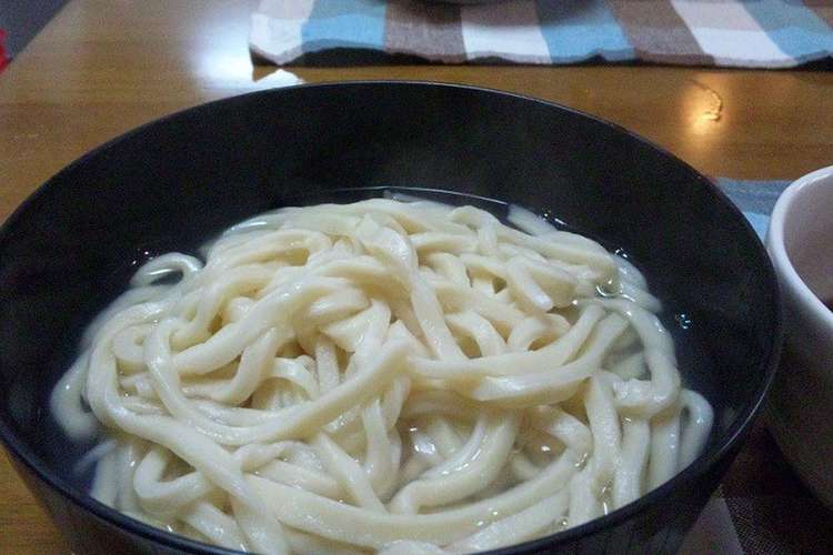 手打ち 釜揚げうどん レシピ 作り方 By えみ たく クックパッド