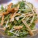 蒸し鶏と水菜の韓国風サラダ