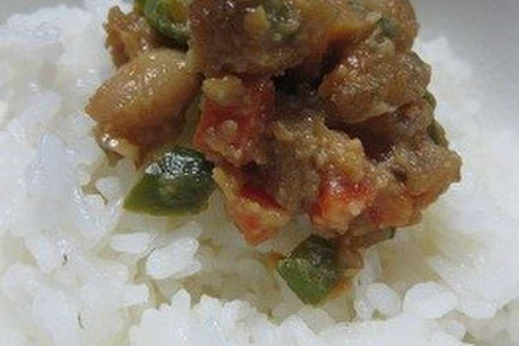 ご飯のお供に 大豆と野菜のおかず味噌 レシピ 作り方 By たの子 クックパッド