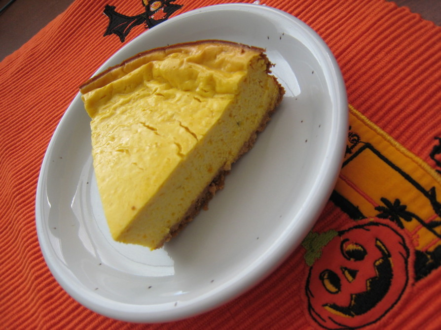 かぼちゃチーズケーキの画像