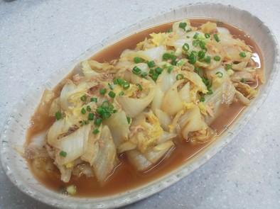 簡単ヘルシー☆白菜とツナのくたくた煮の写真