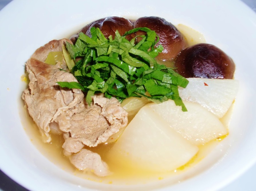 ホッコリ　豚肉の韓国ダシダスープの画像