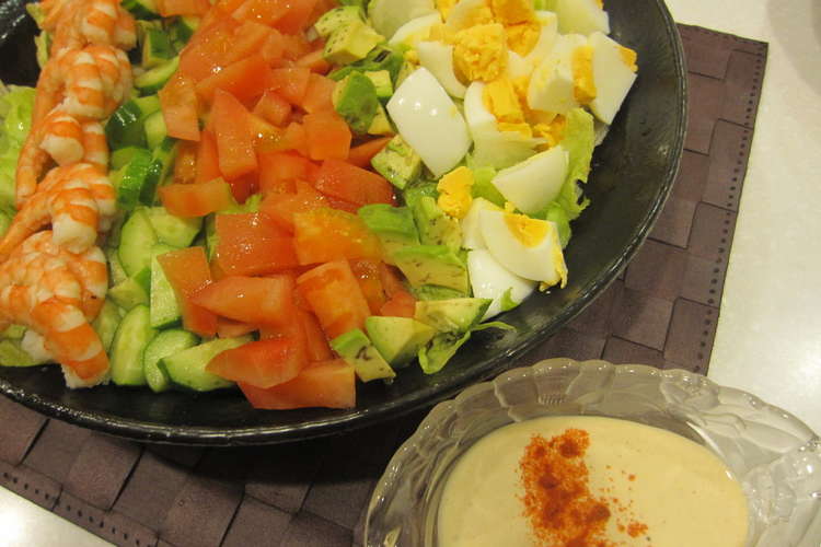 豪華なコブサラダ レシピ 作り方 By ゆめりの クックパッド 簡単おいしいみんなのレシピが358万品