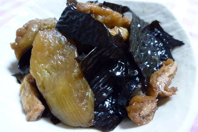あらめとナス ちょっと甘めな旨煮 レシピ 作り方 By さらだaaa クックパッド 簡単おいしいみんなのレシピが363万品