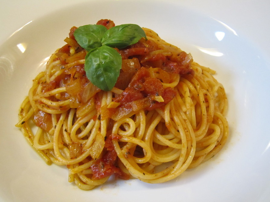 ＊＊トマトソースのスパゲティ＊＊の画像