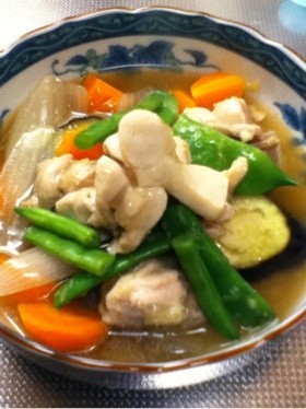 冷え性撃退 ‼ 鶏モモ肉の生姜入り治部煮