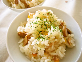 コンソメ味☆シーチキン炊き込みご飯