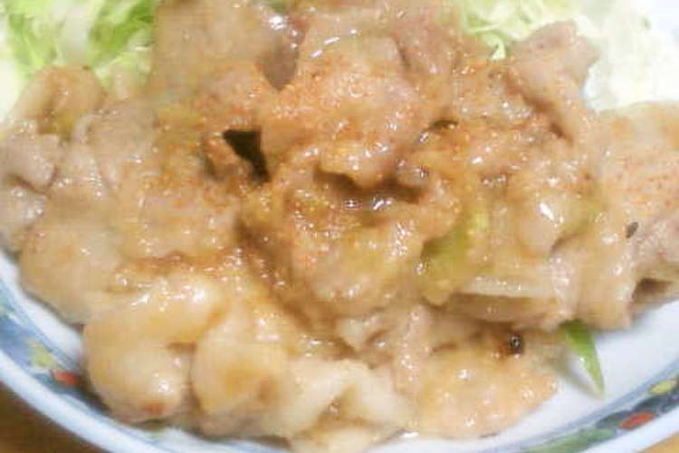 焼肉用豚肉の香り味噌焼き レシピ 作り方 By きおぶう クックパッド