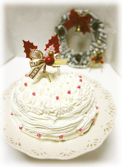 * クリスマス ★ ドームケーキ♪の写真