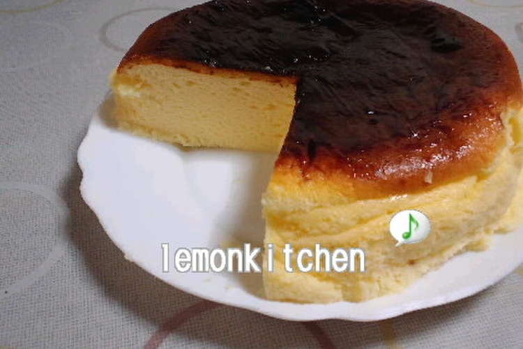 おうちで本格的 美味スフレチーズケーキ レシピ 作り方 By はんくんぼ クックパッド