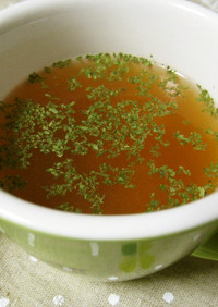 お湯を注ぐだけ～♪簡単✿白菜キムチスープ