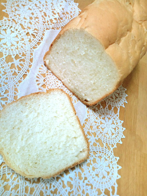 スーパーカメリアで♥牛乳無やわらか食パンの画像
