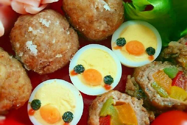 キャラ弁に うずら卵で簡単ひよこ レシピ 作り方 By Ayakoooooo クックパッド