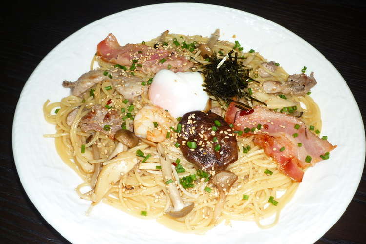 ガーリック醤油バター風味のパスタ レシピ 作り方 By ちー クックパッド 簡単おいしいみんなのレシピが360万品