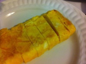 油を使わないでできる ダシ巻き卵