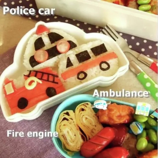 男の子弁当 パトカー 救急車 消防車 レシピ 作り方 By Ascafe クックパッド 簡単おいしいみんなのレシピが376万品