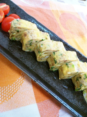 ☆ねぎと鰹節の卵焼き☆