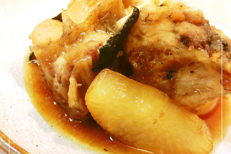 ブリ大根のあらだき レシピ 作り方 By いちごぱぴこ クックパッド