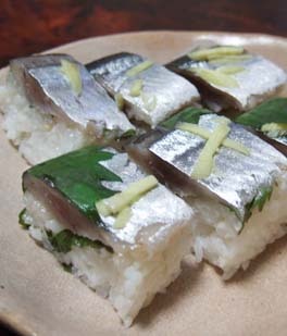 サンマ寿司の画像