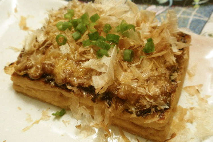 手間なしおかず 厚揚げの味噌納豆チーズ焼 レシピ 作り方 By Mooming65 クックパッド 簡単おいしいみんなのレシピが352万品