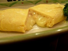 明太チーズがとろ~り☆居酒屋風オムレツ