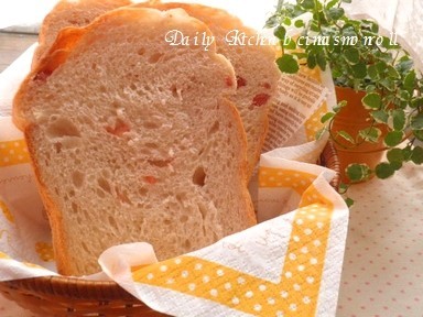 ＊ほんのりピンク♡いちご食パン＊HBでの画像