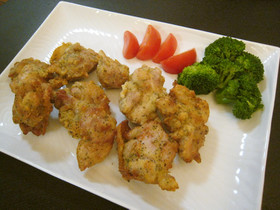ハーブが香る・塩鶏から揚げ