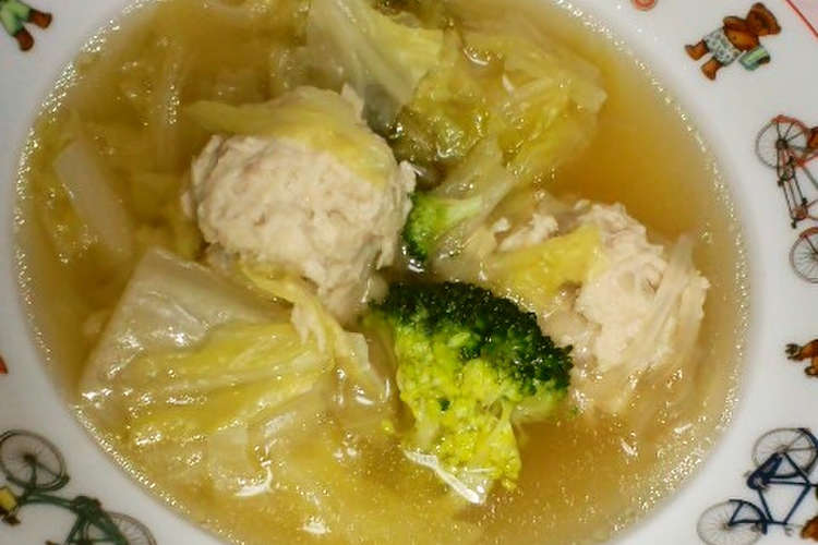 白菜と鶏肉団子の春雨入りコンソメスープ レシピ 作り方 By ミリラム クックパッド 簡単おいしいみんなのレシピが372万品