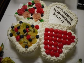 ウェディングケーキ2011