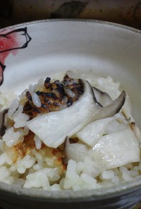 土鍋で“なんちゃって”松茸ご飯