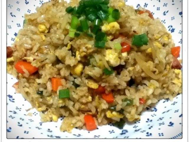 野菜たっぷりxo醤チャーハン