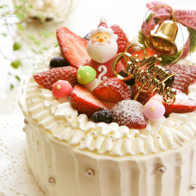 クリスマス デコレーションケーキ レシピ 作り方 By Nyonta クックパッド 簡単おいしいみんなのレシピが350万品