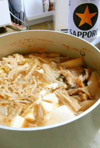 テグタン風鍋（韓国のピリ辛鱈鍋）