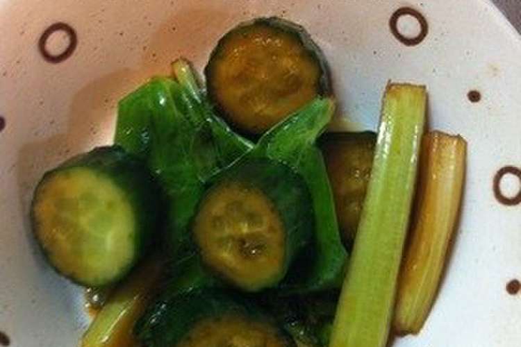 きゅうりの漬物 中華風 レシピ 作り方 By よしかあ クックパッド 簡単おいしいみんなのレシピが356万品