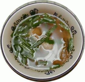 とり団子とザーサイのスープ