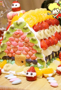 2011☆サンタさんのお家ケーキ